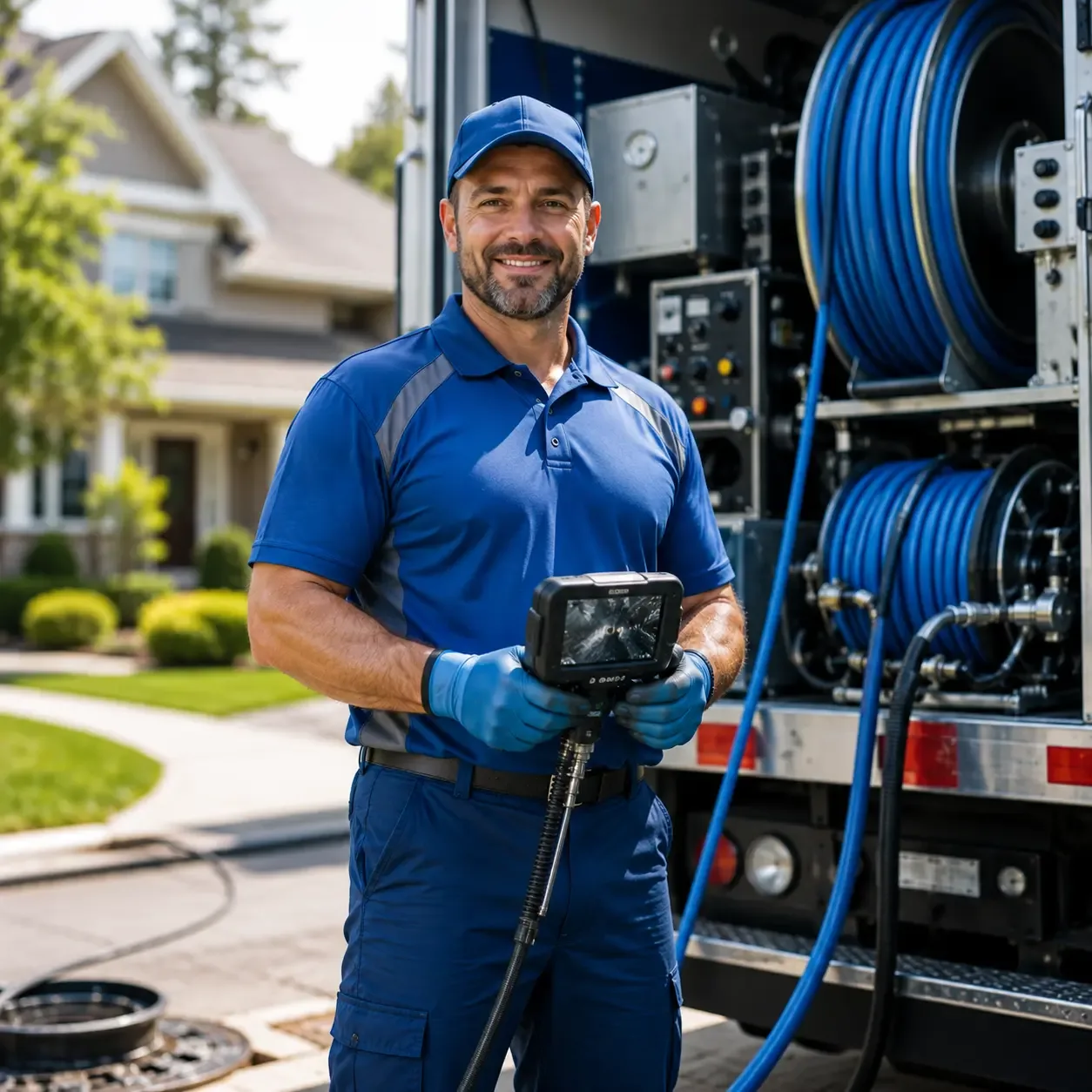 Local outdoor drain cleaning specialists in Fountain, MI